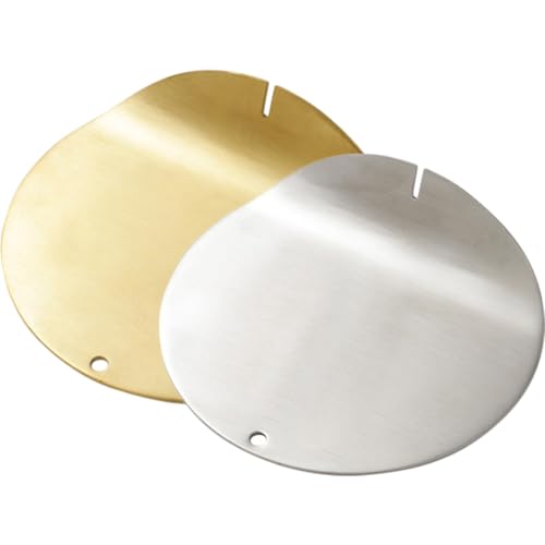 Luxshiny 2 pcs Stainless Steel Spoon Rest Spoon Holders