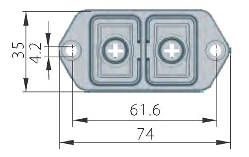 Interruttore integrato - Interruttore pulito 230V
