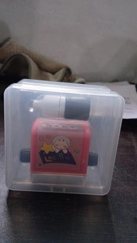 Image of Blackburn Math Roller Stamp for Addition Subtraction Multiplication Division, Roller Number Teaching Practice Math Stamp Roller Digital Teaching Stamp, Math Practice Number Rolling Stamp