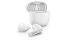 PHILIPS TAT2236WT, Auricolari Wireless in Ear, Custodia di Ricarica Sottile, Resistenti all'Acqua, Bluetooth, 18 ore di Riproduzione, Microfono integrato, Design Ergonomico, Colore Bianco