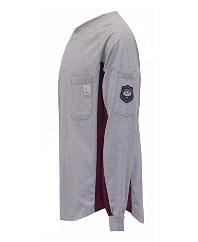 Image of BOCOMAL FR Shirts 5.5oz 100% Cotton Flame Resistant Shirt Lightweight CAT2 Fire Retardant Henley Shirts