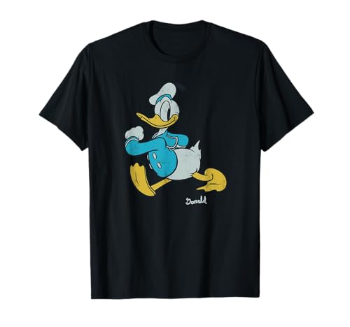 T-shirt Donald Duck Disney Mickey and Friends en coton bleu pour homme
