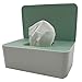 Ovyuzhen Dispenser per salviette umide,Scatola Tovagliolo,Porta Fazzoletti con Coperchio,Prova di Polvere Fazzoletti di Carta Scatola Rettangolare, Salviette Umidificate Dispenser per Bagno Ufficio