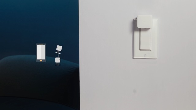 SwitchBot Smart Switch Button Pusher - Bluetooth Fingerbot for Rocker Switch/One-way Button, Automatic Light Switch, Timer and APP Control, Works with Alexa When Paired with SwitchBot Hub (White)