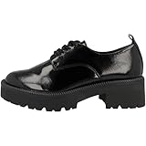 Innenmaterial: Synthetik Tamaris Damen 1-1-23744-29 Sneaker, Black PATENT, 42 EU