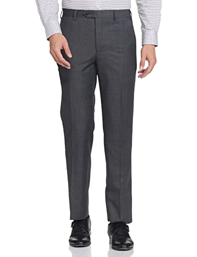 Image of Raymond Wool Men's Full Sleeve Contemporary FIT Fancy Grey Formal Suit