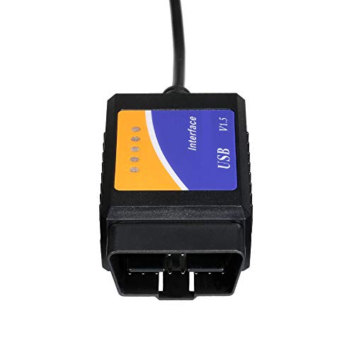 Honeytecs Detector preto da ferramenta do varredor do OBD OBDⅡ com conexão de USB da conexão de BT p