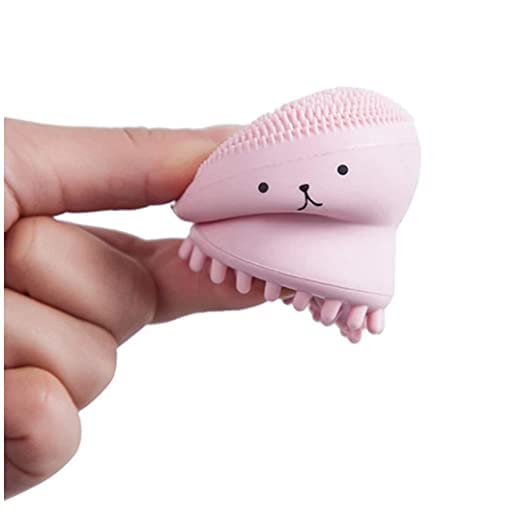 Garden Of Arts Octopus Design Silicone Facial Cleansing Brush Face Exfoliator Massager Beauty Tool -Multicolour - Image 4 thumbnail