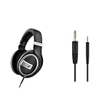 【セット買い】【Amazon.co.jp限定】ゼンハイザー Sennheiser ヘッドホン 有線 HD 599 SE オープン型 開放型 ブラック + 4.4mmバランスケーブル セットミュージック ゲーミング 動画視聴 【国内正規品】
