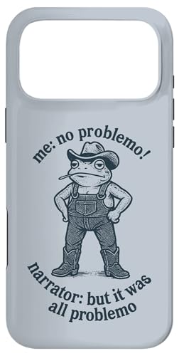 Western Frog Meme Me No Problem i[^[ JE{[C X}zP[X iPhone 17 Pro Max p