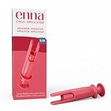 epi noir farine Aplicador para la copa menstrual Enna cycle talla S o M.
