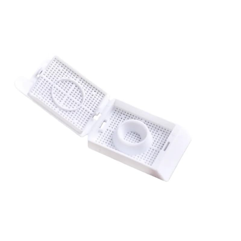 Round Hole POM Embedding Box Organization Processing Inspection Sample Organization Plastic Rectangular Grid Lid Color