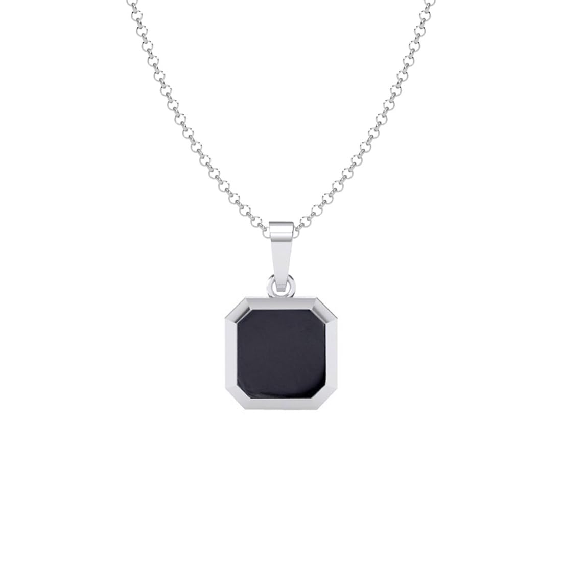 See full amazon price history chart for Clara Pure 925 Sterling Silver Black Onyx Men Pendant Necklace with Chain | Gift for Men & Boys |Platinum Plated, Swiss Zircon Clara Pure 925 Sterling Silver Black Onyx Men Pendant Necklace with Chain | Gift for Men & Boys |Platinum Plated, Swiss Zircon (B0D9KFS9BB) Amazon Price History, Amazon Price Tracker