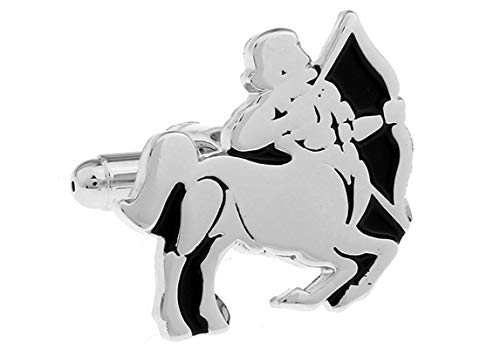 Mancuernillas KnBoB Hombre Constellation Sagitario Plateadas miniatura 3
