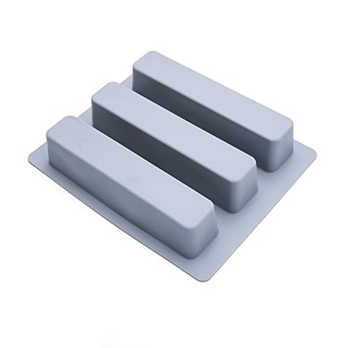 Stampo per torta in silicone al platinio, 3 torte