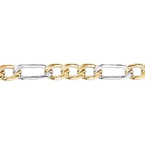 Jewelco London 120AXLHGR30YW-7.5 Jewelco London 120AXLHGR30YW-7.5