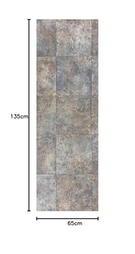 Tapis en vinyle robuste pour protéger le sol avec style industriel - 4