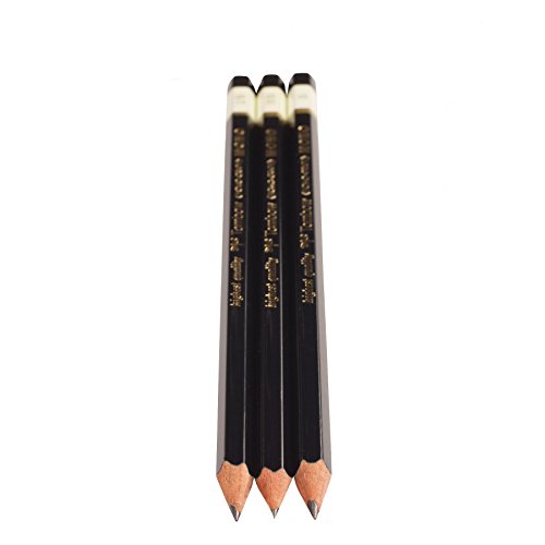 Tombow 61001 MONO Drawing Pencil Set, Assorted Degrees, Graphite Pencils, 3-Pack - Thumbnail 4