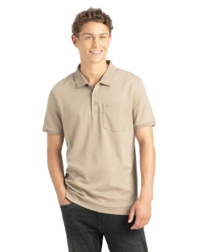Image of Jockey 3913 Men Super Combed Cotton Rich Solid Half Sleeve Polo T-Shirt with Chest Pocket