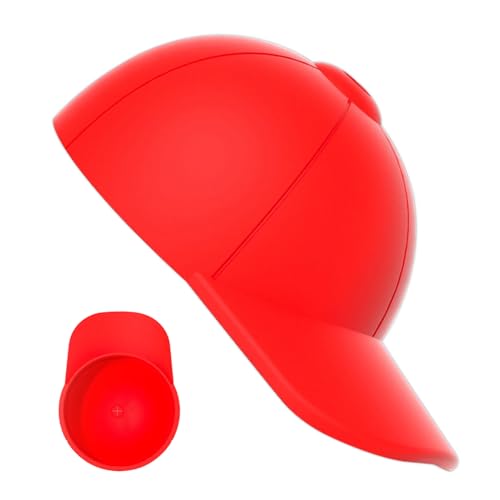 Tapa de taza, lindas tapas de taza de café, diseño de sombrero, utensilios de cocina herméticos para oficina, diario, coche, escuela, picnic, mostrador, playa, senderismo, conductores, hombres y