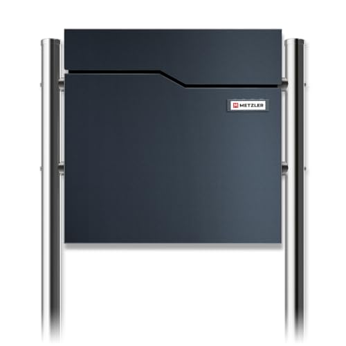 Metzler Standbriefkasten in Anthrazit -...