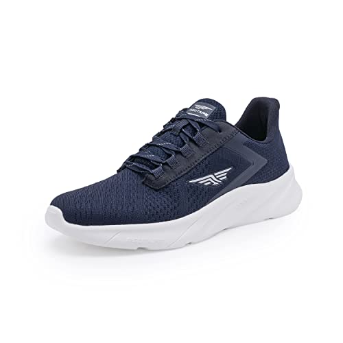 Red Tape Men Navy Walking Shoes-7