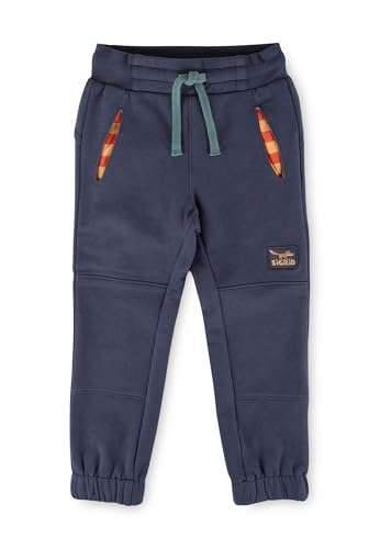 Pantalon survêtement garçon Sigikid Wild Fox, jogging enfant en coton doux