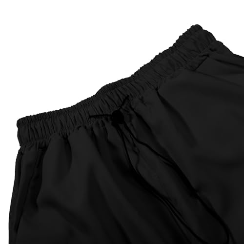 Women's Baggy Cargo Pants Casual High Waisted Hiking Parachute Trousers Y2K Wide Leg Streetwear with Multi Pockets4