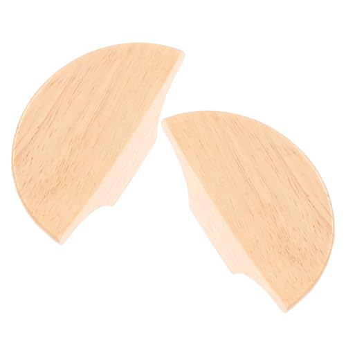 Gadpiparty Tirador de Madera para Armarios Diseño Creativo con Placa de Tesoro Duradero y Ecológico Cómodo Agarre para Muebles de Cocina y Dormitorio