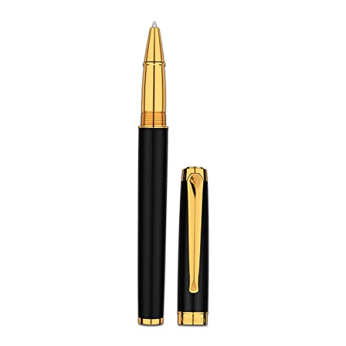 Image of Renaissance - Black & Gold (24K Plated Trims) Roller Ball Pen