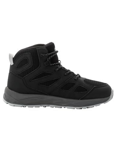 Jack Wolfskin Unisex Kinder Woodland 2 Texapore Mid Walking-Schuh, Phantom, 37 EU – Ansicht 2