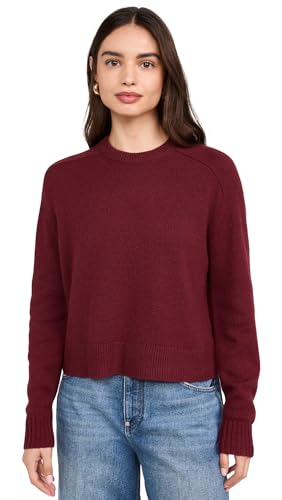 Theory Women's Cropped Cashmere Pullover Sweater