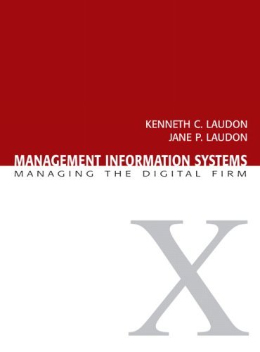 Management Information Systems 10th ed: Jane P. Laudon Kenneth C ...