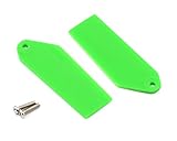 Tail Rotor Blade Set, Green: 130 X