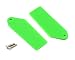 Blade Tail Rotor Blade Set, Green: 130 X BLH3733GR