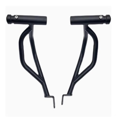 Barres de protection de pare-chocs de moto Benelli Leoncino 500 finition acier noir