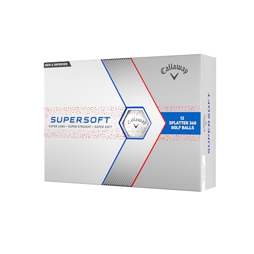 Callaway Golf BL CG Supersft 23 Red Splatter 12B PK