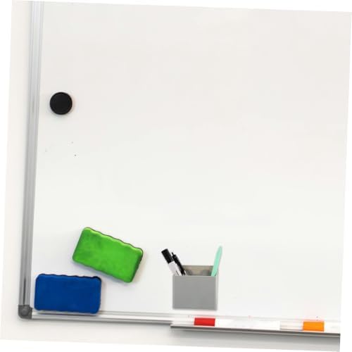 NUOBESTY 2 adet kalem tutucu, vantuzlu, ABS saklama kutusu, beyaz tahta, markör, silgi, yazı gereçleri için, tekrar kullanılabilir, ofis, okul ve ev ofisi için - Görsel 5