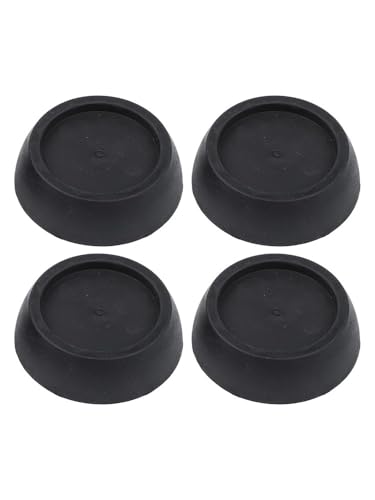 EaseSunny Almohadillas para lavadora, pies antivibración, alfombrillas de goma que absorben los golpes para muebles de secadora, protección del suelo, estabilidad silenciosa, paquete de 4
