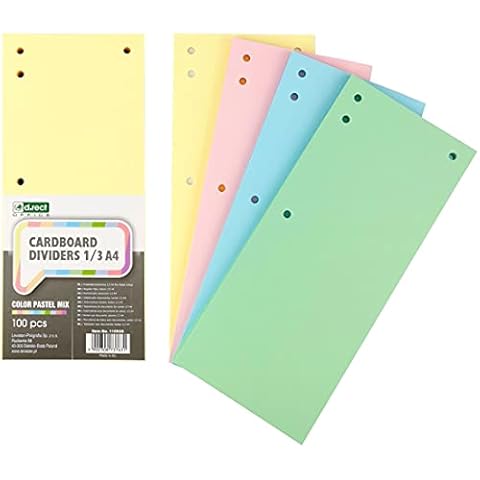 Intercalaires D.RECT en carton Cover