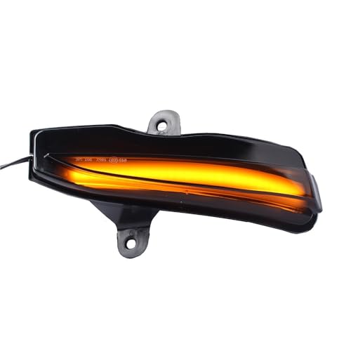 Luz señal giro dinámica espejo lateral intermitente agua corriente 6