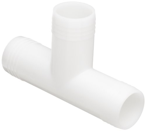 Thogus Nylon Tube Fitting, Tee, White, 3/4