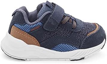 Stride Rite Boy's M2P Brighton Athletic Sneaker, Navy, 1 Wide Little Kid | Image 1