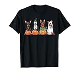 Photo Gallery cute fall doberman pinscher dog owner halloween maglietta Photo Gallery cute fall doberman pinscher dog owner halloween maglietta