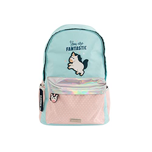 Mr. Wonderful - Mochila Unicornio Con Mensaje Y Diseño : You Are Fantastic En Oferta Backpack Unicorn - You Are Fantastic