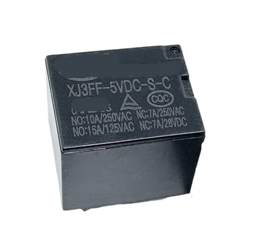 Relais 5 broches XJ3FF-5VDC-SC T73C-10A de commutation miniature