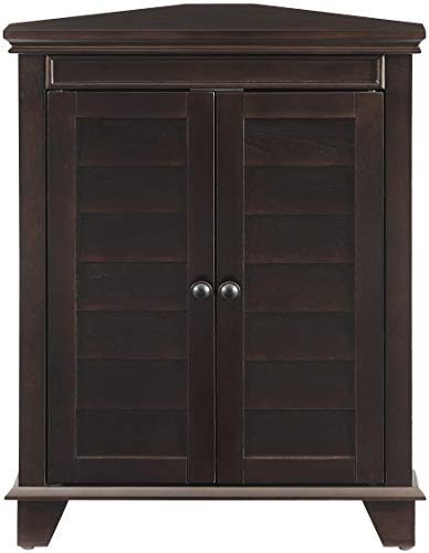 Crosley Furniture Lydia Corner Cabinet, Espresso #TOP1