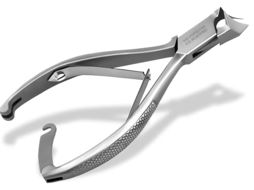 InstrumenteNrw Kopfschneider Nagelzange für Finger- und Fußnägel 14 cm
