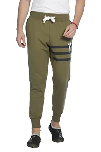 Alan Jones Clothing Men’s Cotton Slim Fit Joggers Track Pants