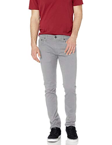 WT02 Men's Basic Color Twill Stretch Span Pants